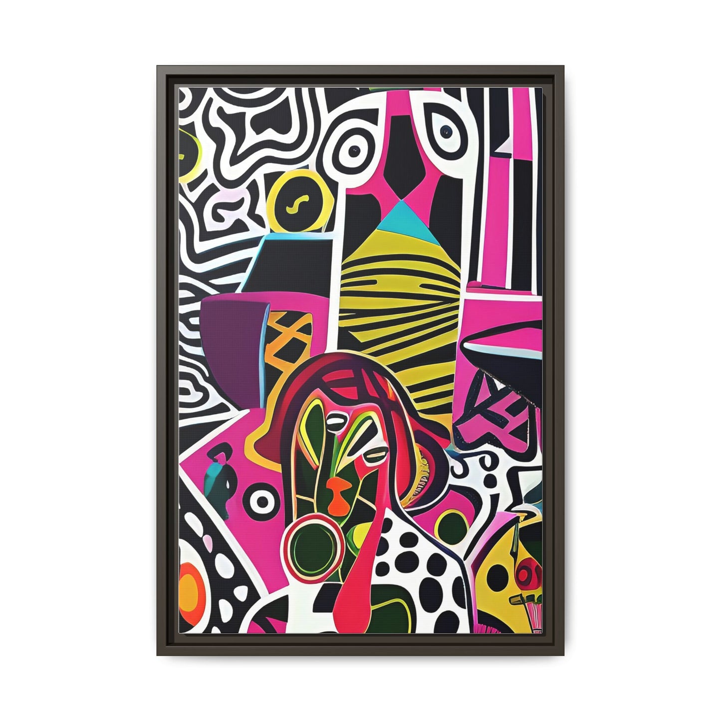 Nzingha Pulse Matte Canvas Wall Art