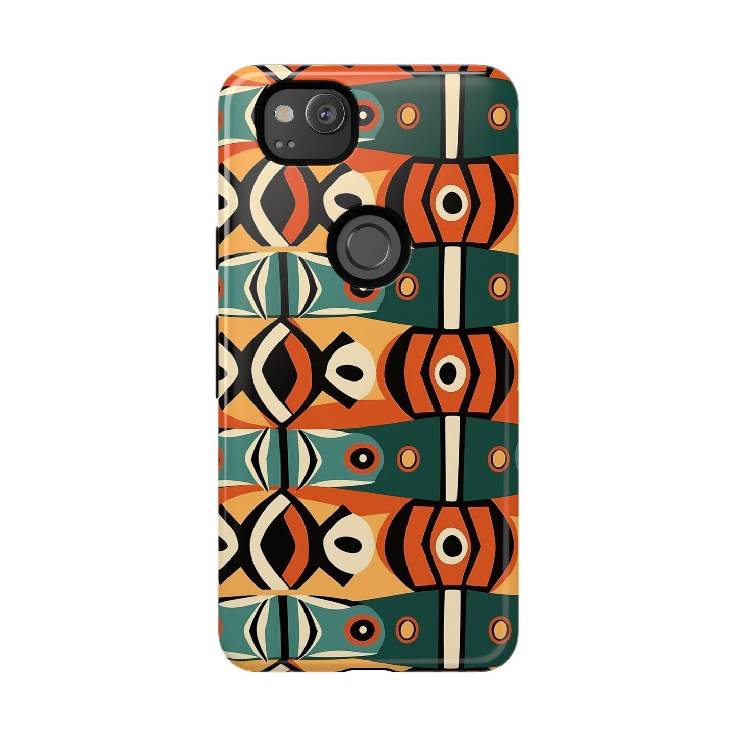 Retro Tribal Tough Case for Google Pixel
