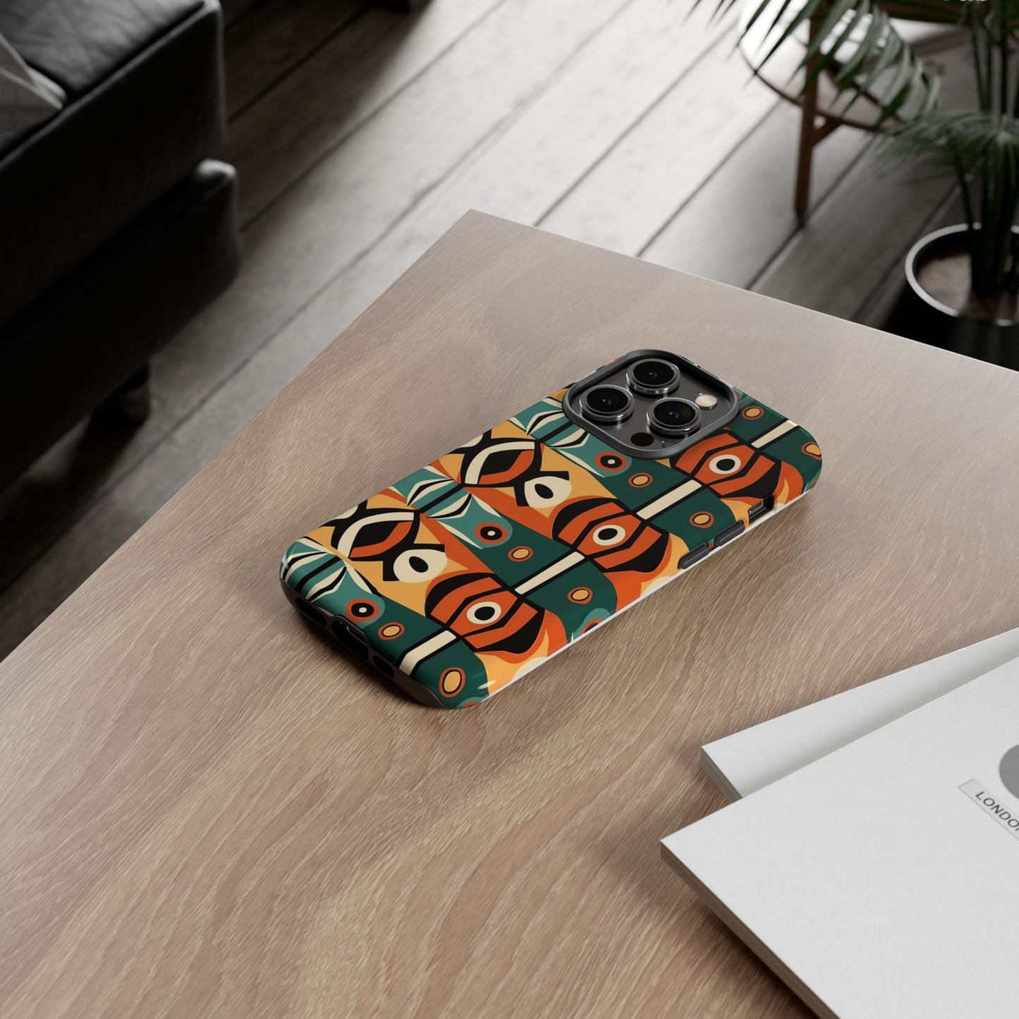 Retro Tribal Tough Case for iPhone®