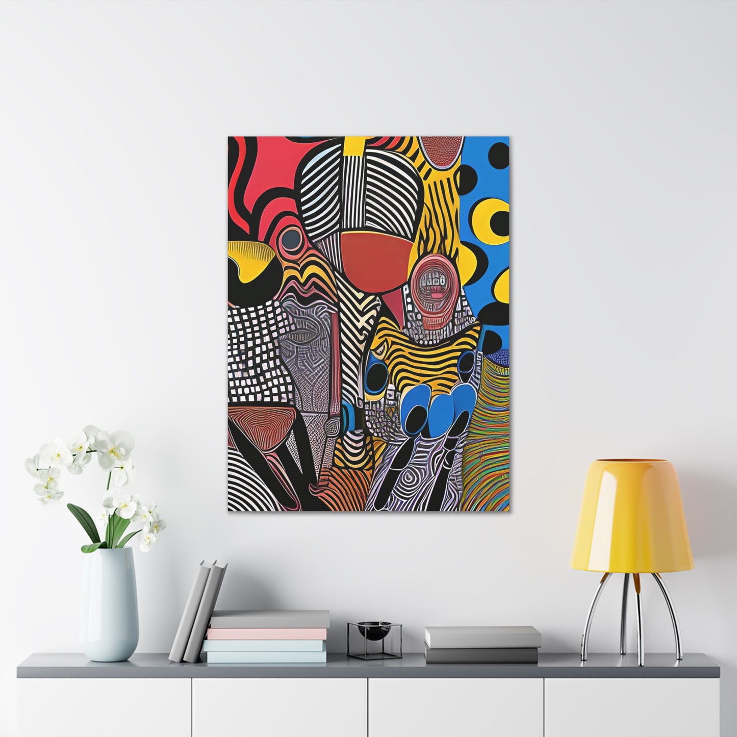 Luba Current Stretched Canvas Print