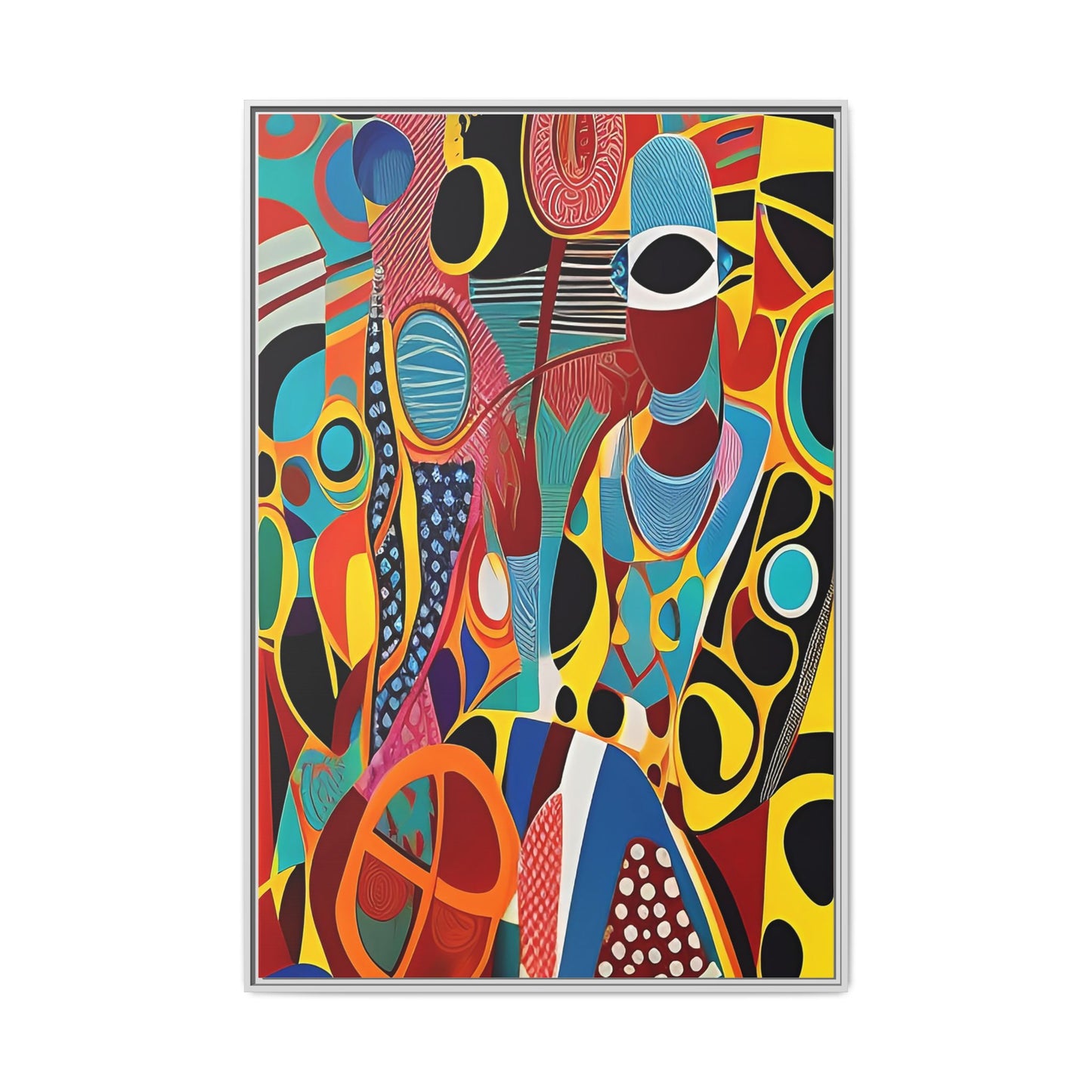Ajora Veil Matte Canvas Wall Art