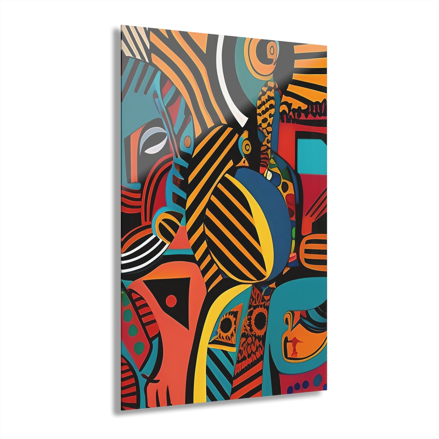 Sankofa Blaze Acrylic Wall Art