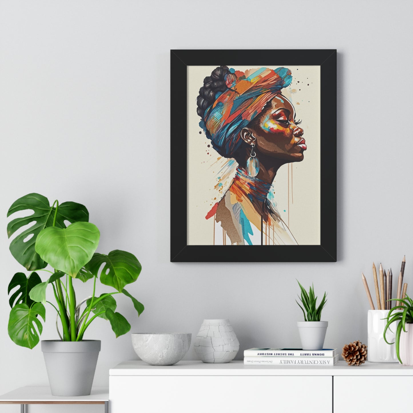 Indigo Spirit Framed Wall Art