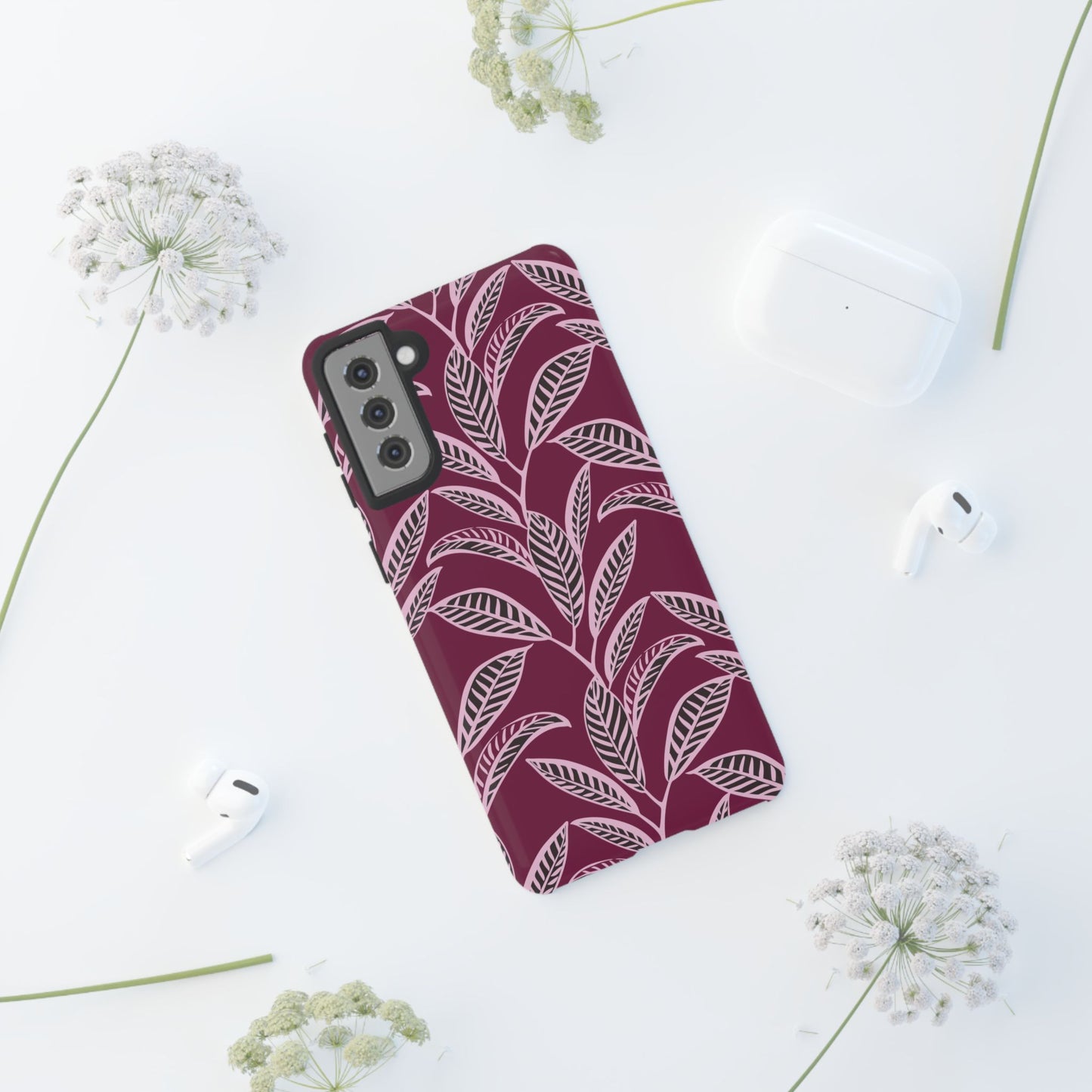 Foliage Symphony Tough Case for Samsung Phone