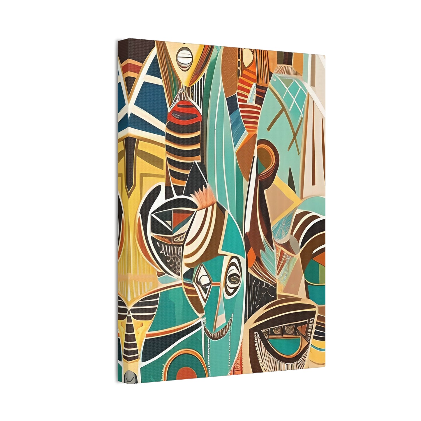 Isimi Flow Stretched Canvas Wall Art