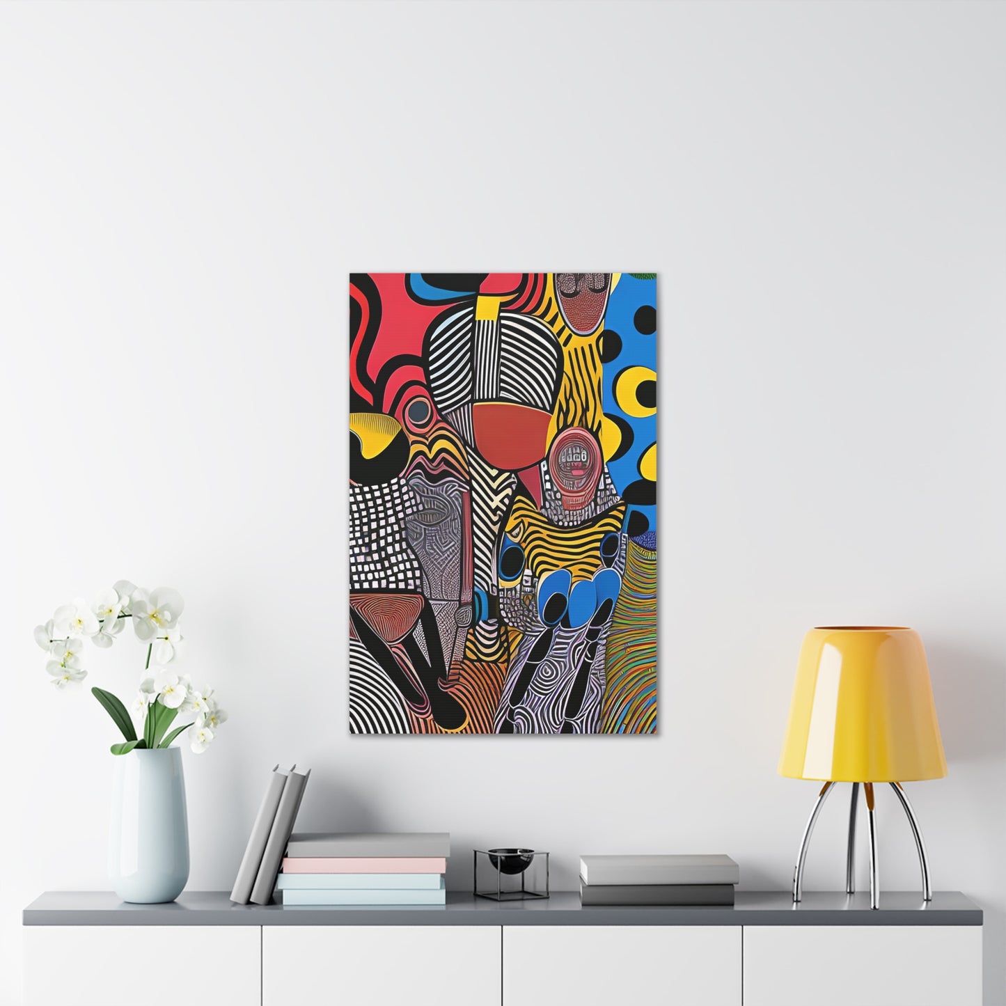Luba Current Stretched Canvas Print