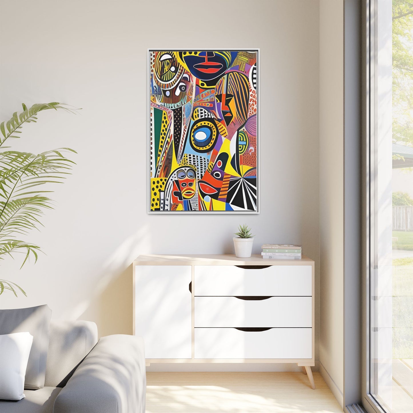 Ase Carnival Matte Canvas Wall Art