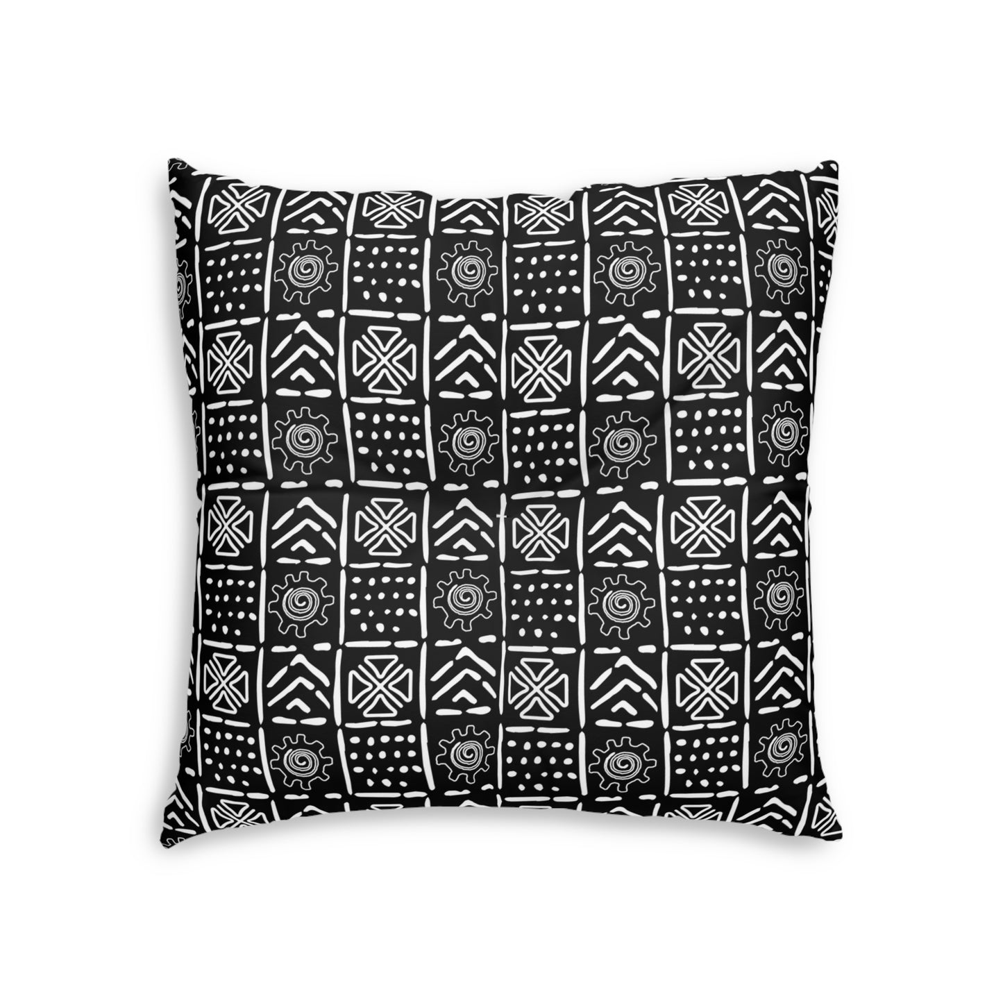 Sankofa Sanctuary Bohemian Tufted Floor Pillow