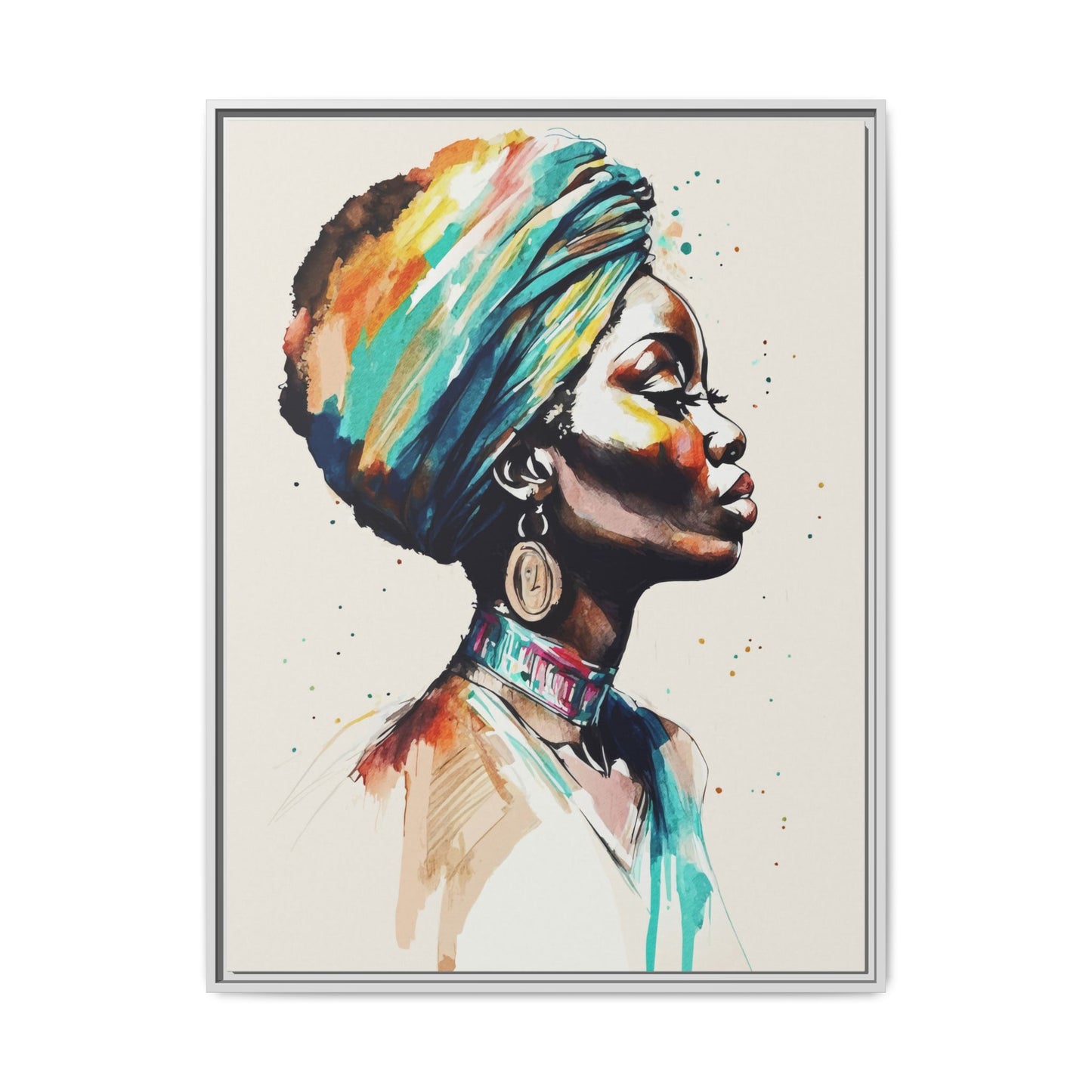 Nile Whisper Matte Canvas Print