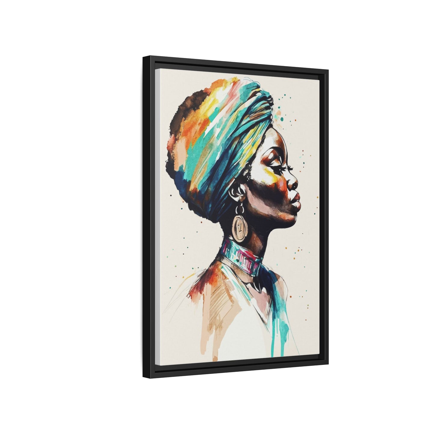 Nile Whisper Matte Canvas Print