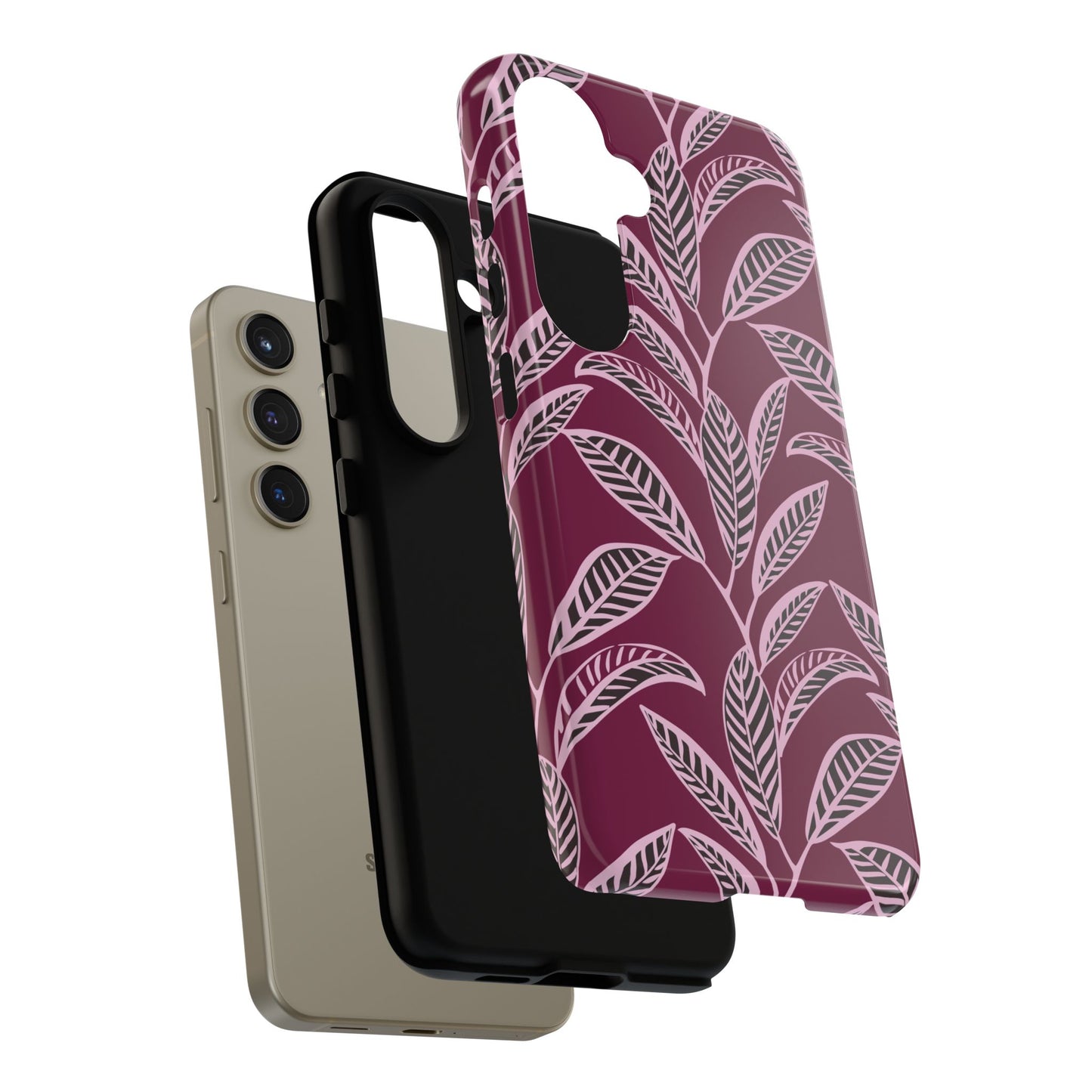 Foliage Symphony Tough Case for Samsung Phone