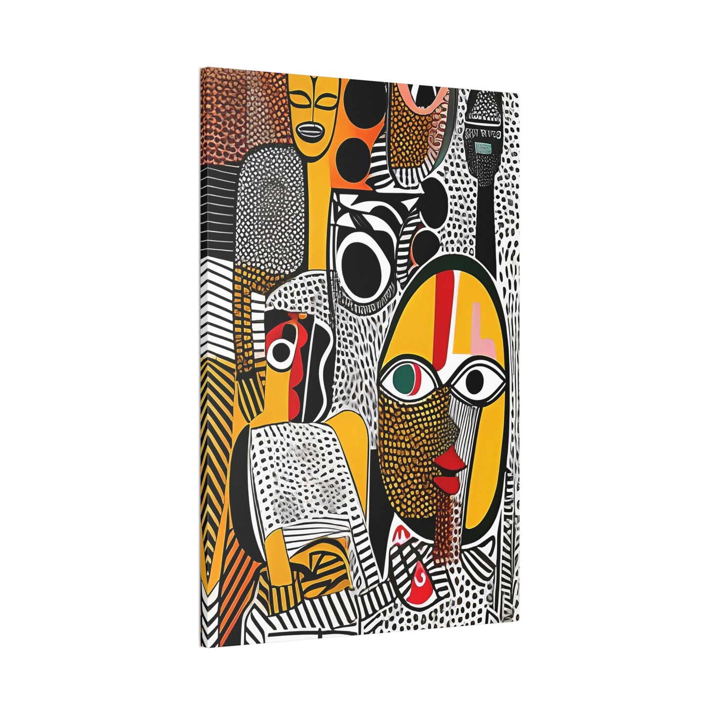 Oju Oracle Stretched Canvas Wall Art