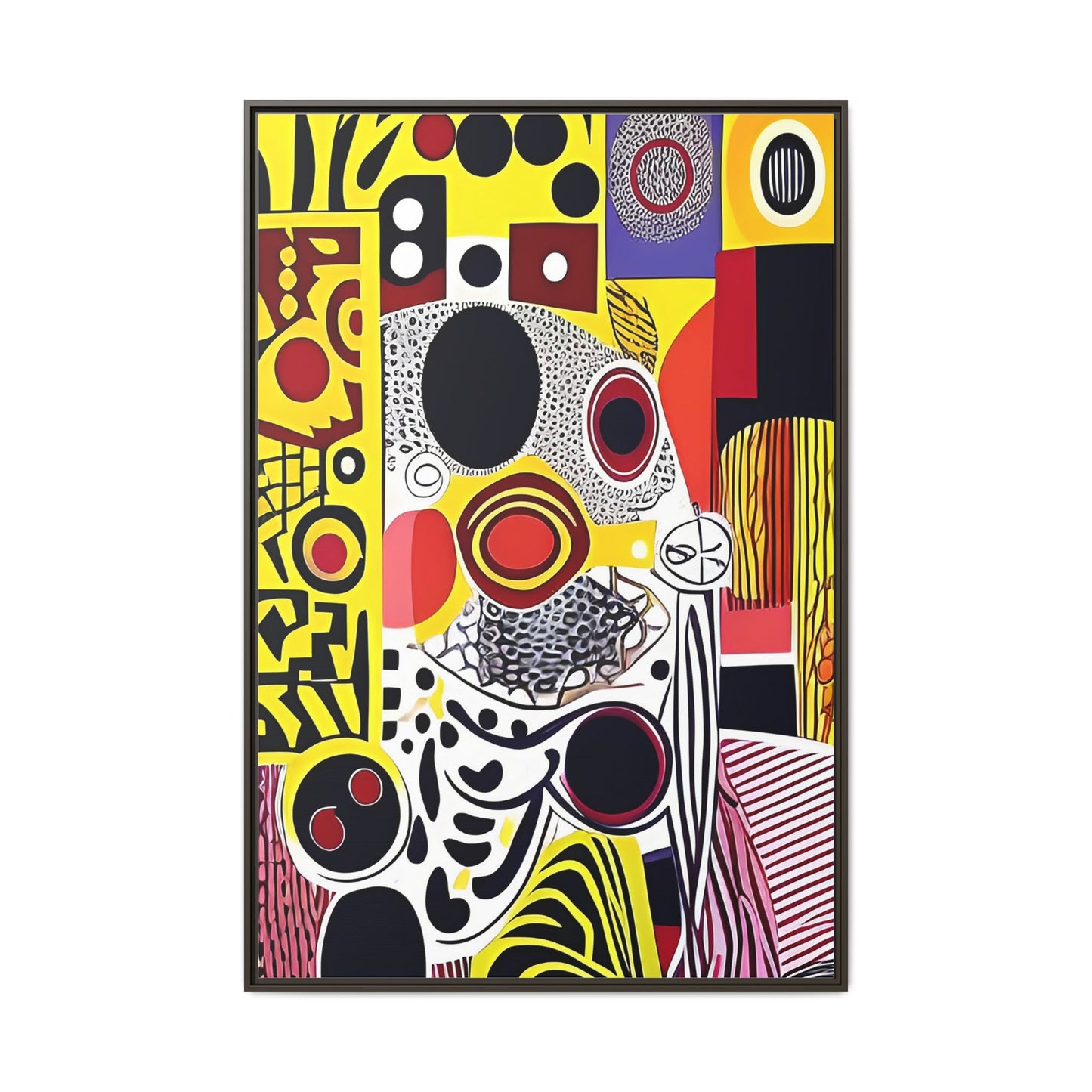 Zamani Echo Matte Canvas Wall Art