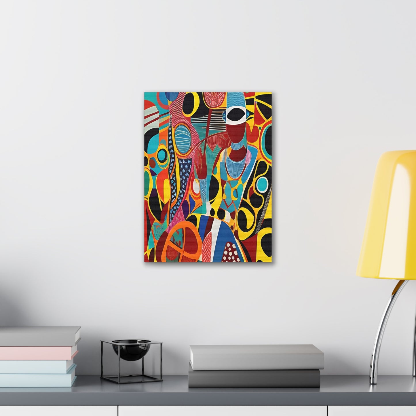 Ajora Veil Stretched Canvas Wall Art