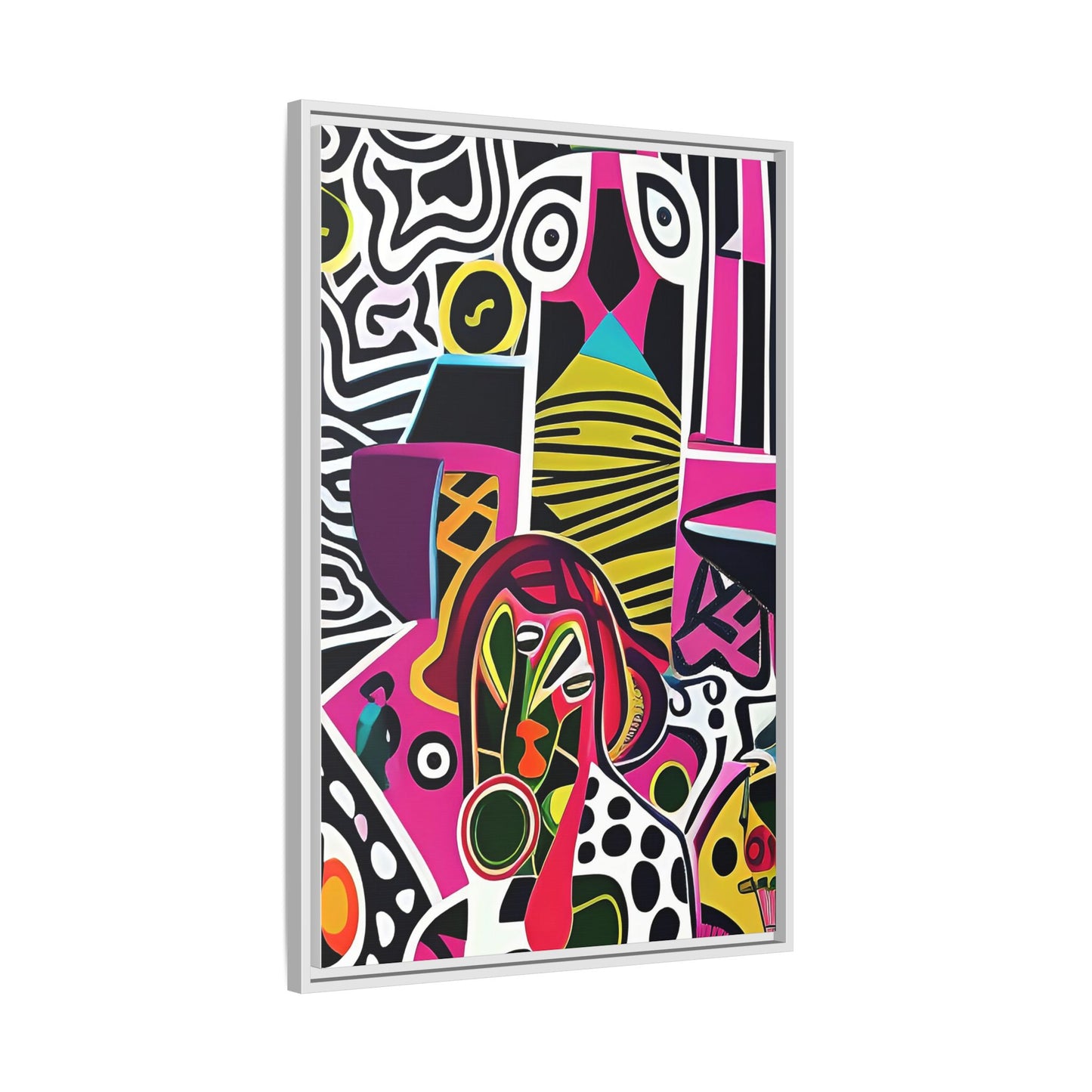 Nzingha Pulse Matte Canvas Wall Art