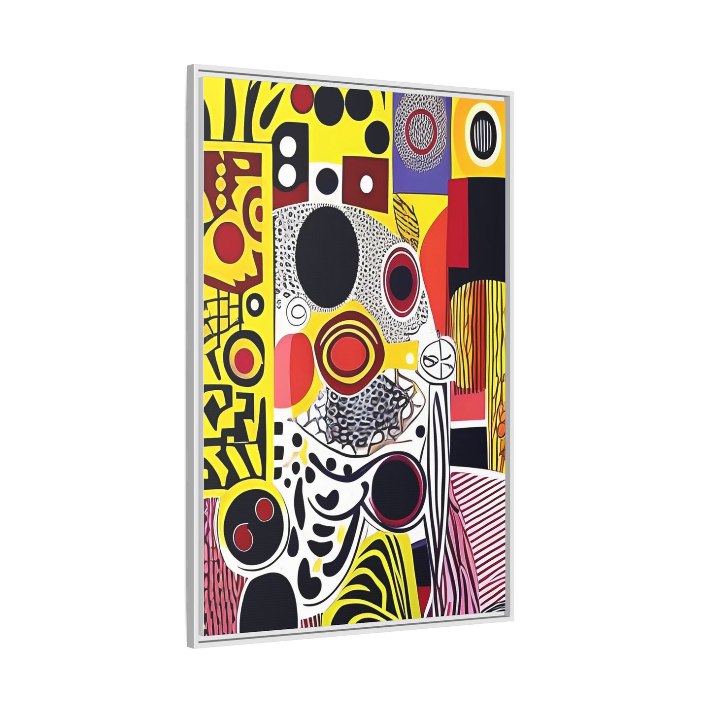 Zamani Echo Matte Canvas Wall Art