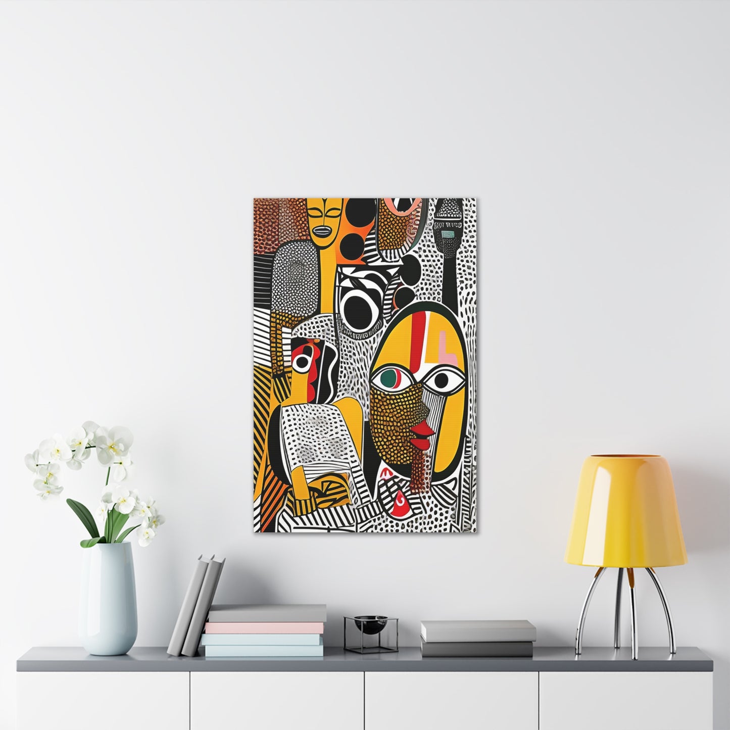 Oju Oracle Stretched Canvas Wall Art