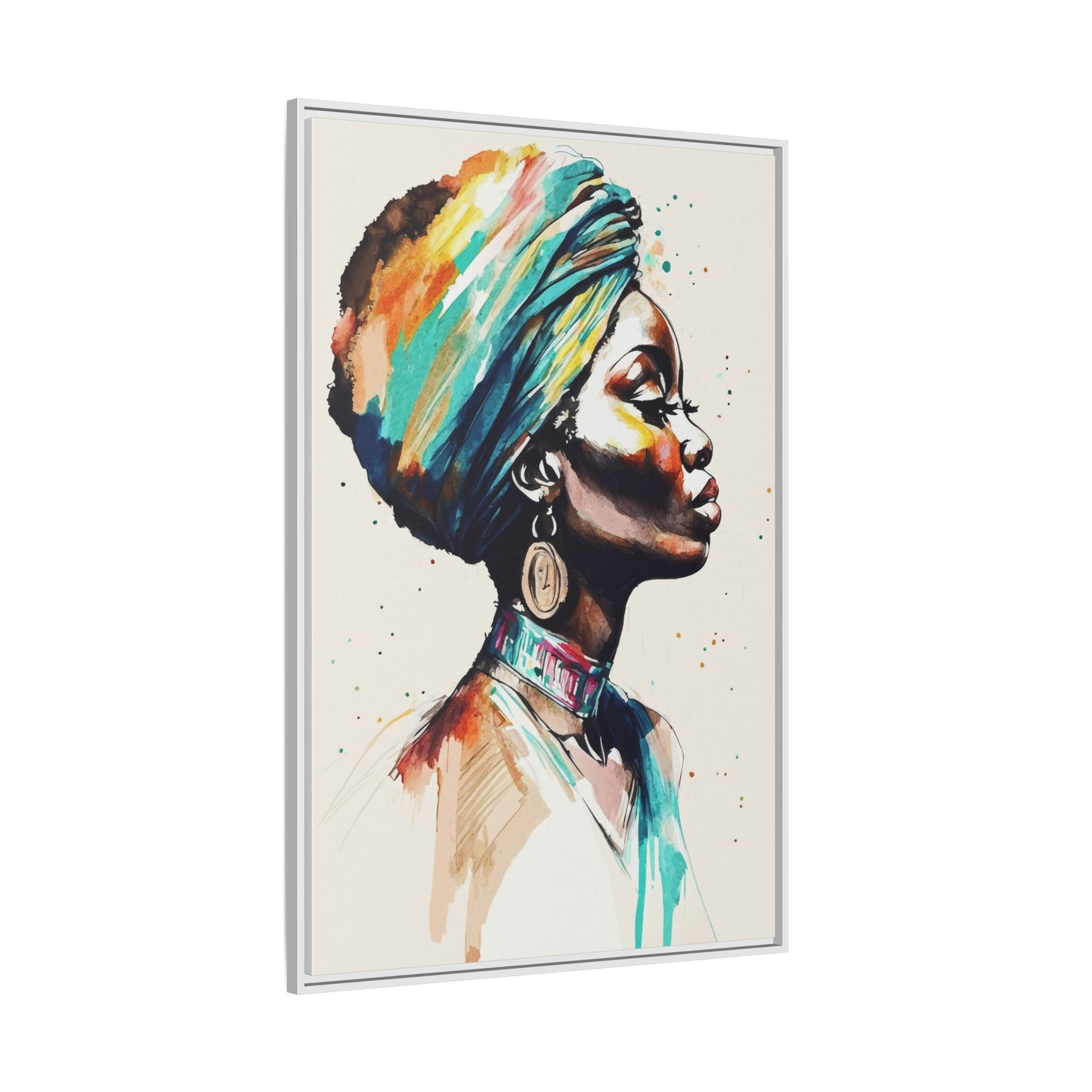 Nile Whisper Matte Canvas Print