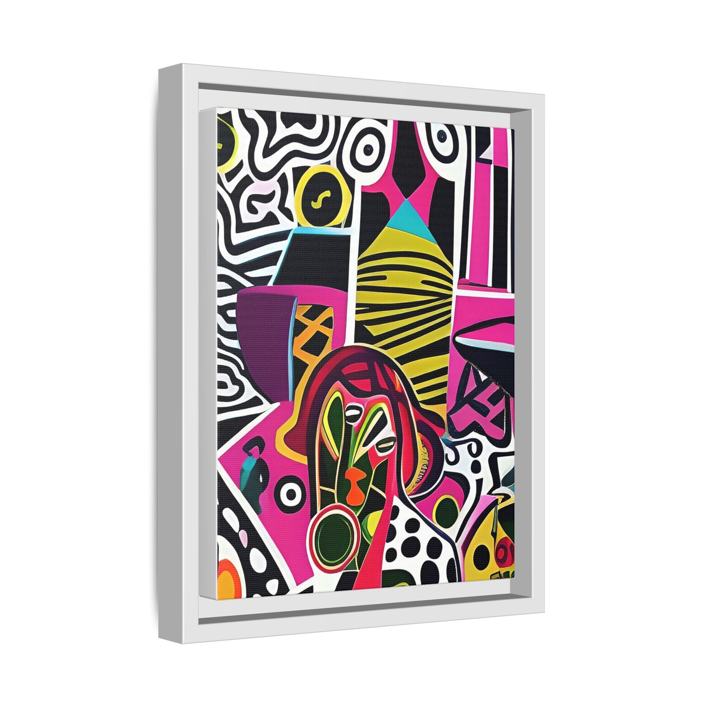 Nzingha Pulse Matte Canvas Wall Art