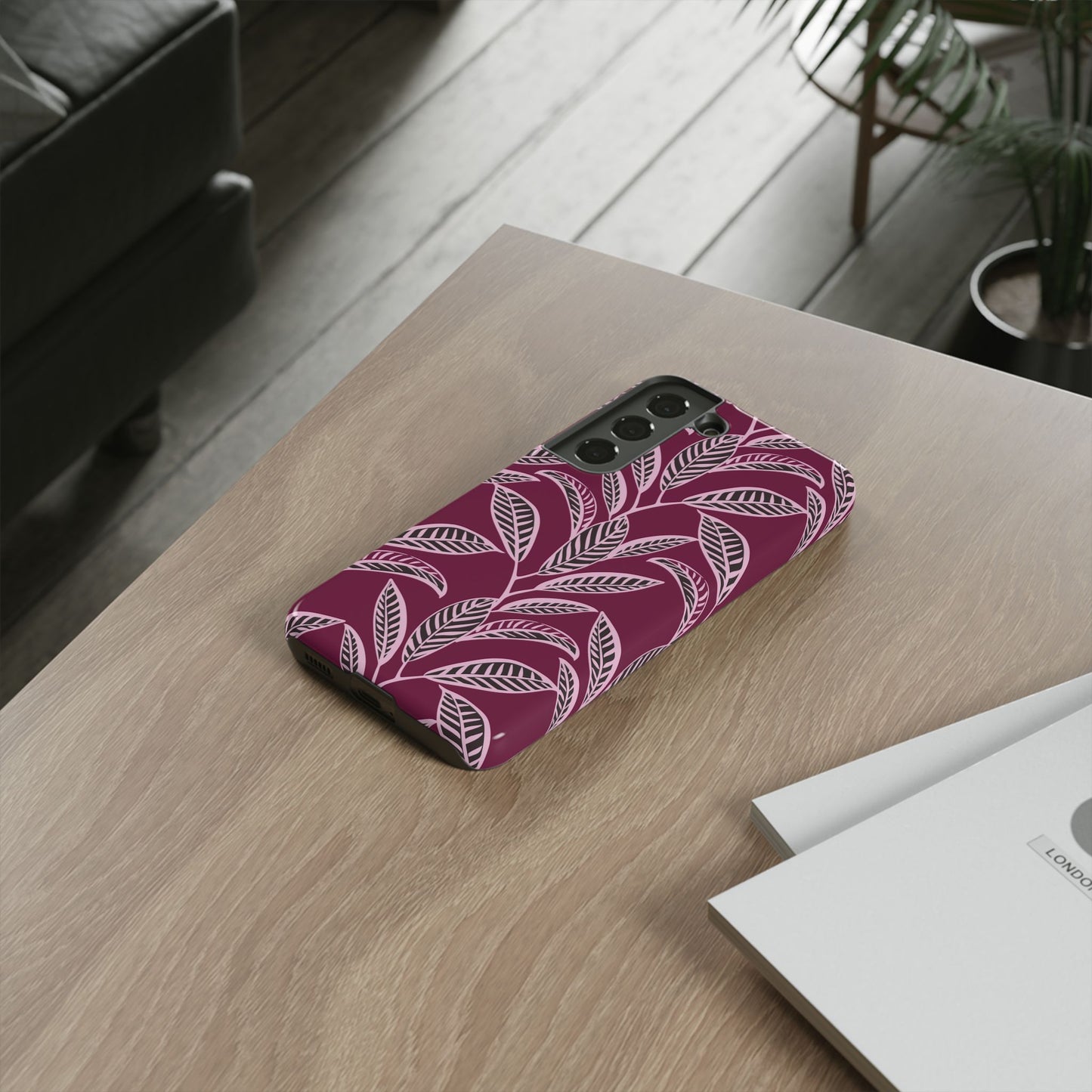 Foliage Symphony Tough Case for Samsung Phone