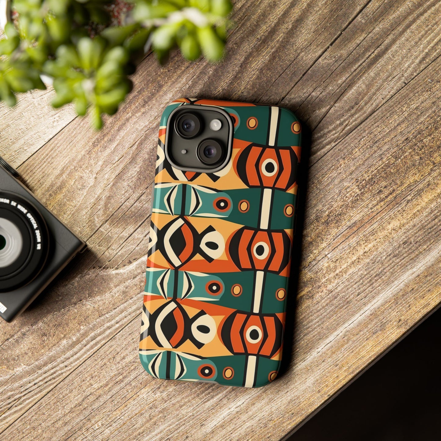 Retro Tribal Tough Case for iPhone®