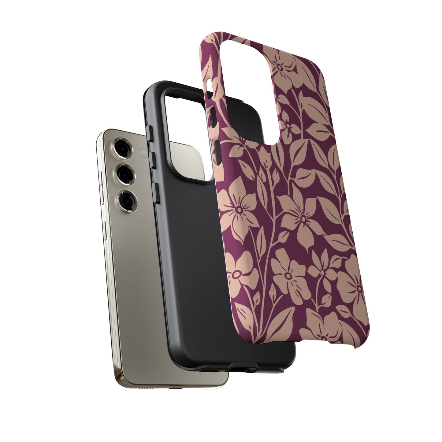 Blooming Elegance Tough Case for Samsung Phone