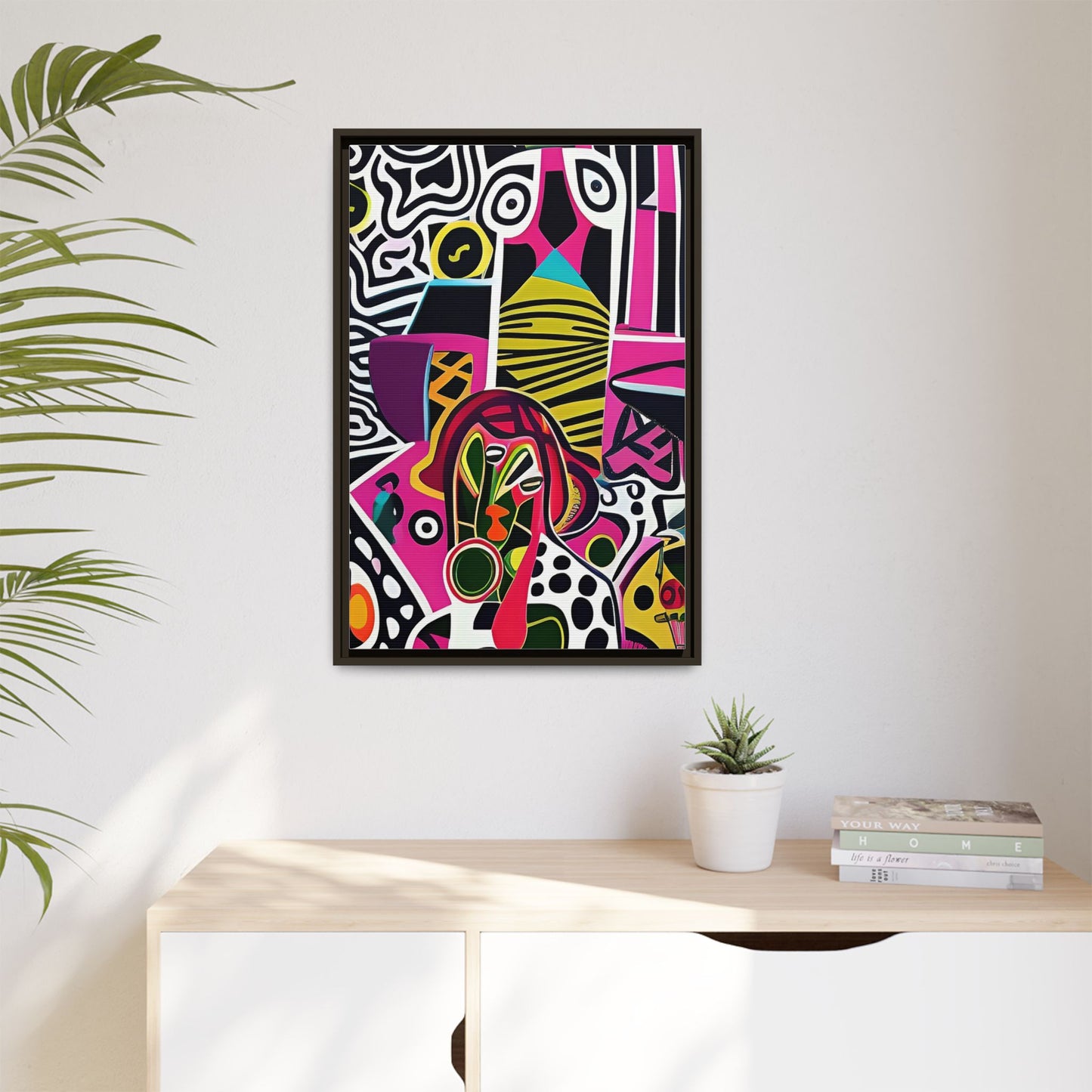 Nzingha Pulse Matte Canvas Wall Art