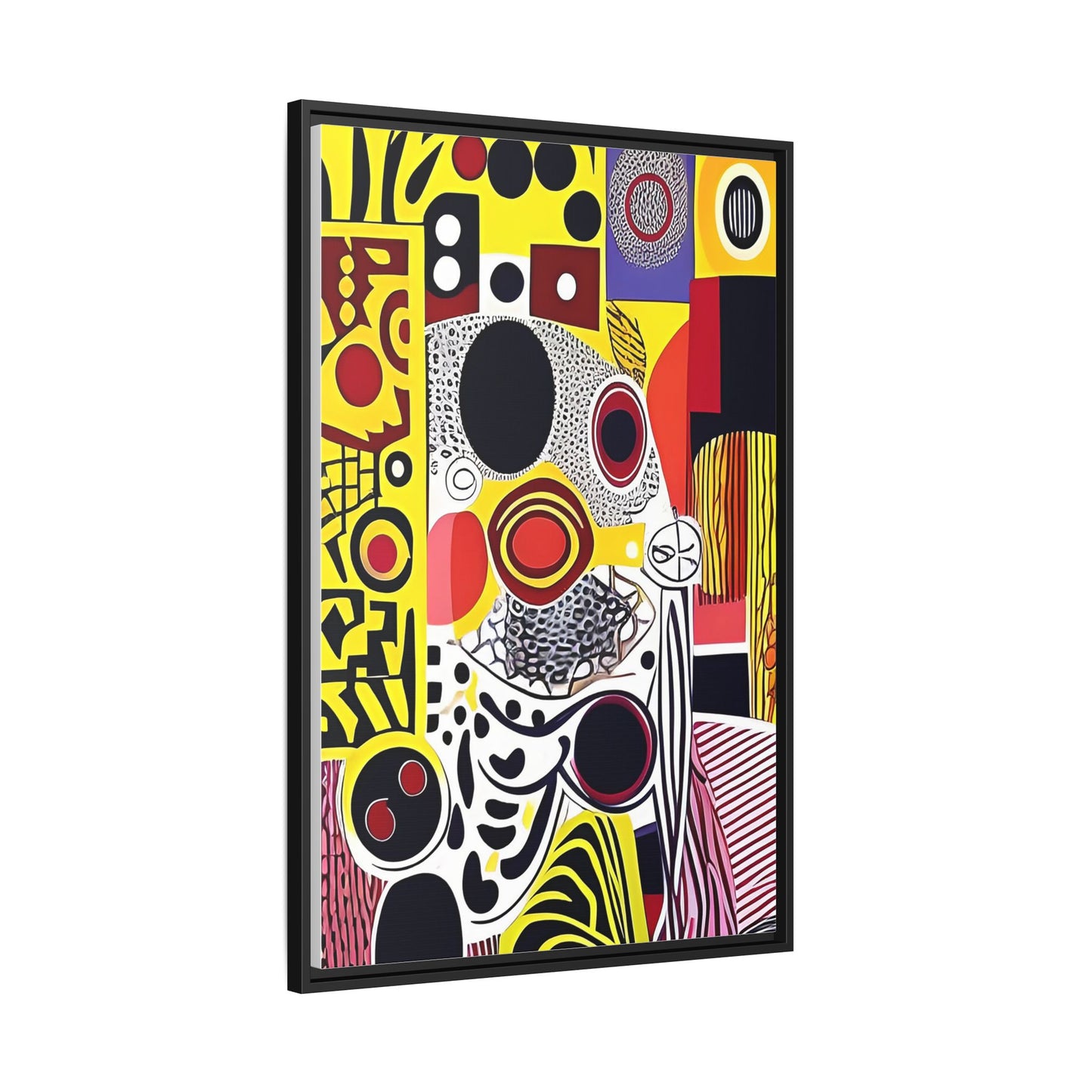 Zamani Echo Matte Canvas Wall Art