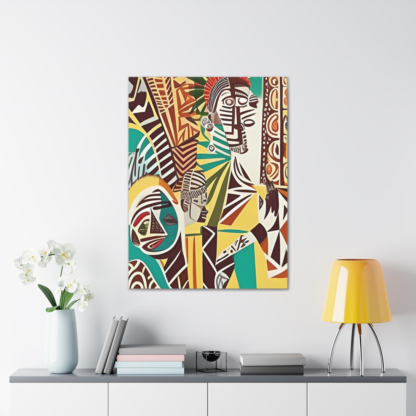 Ekon Rising Stretched Canvas Wall Art