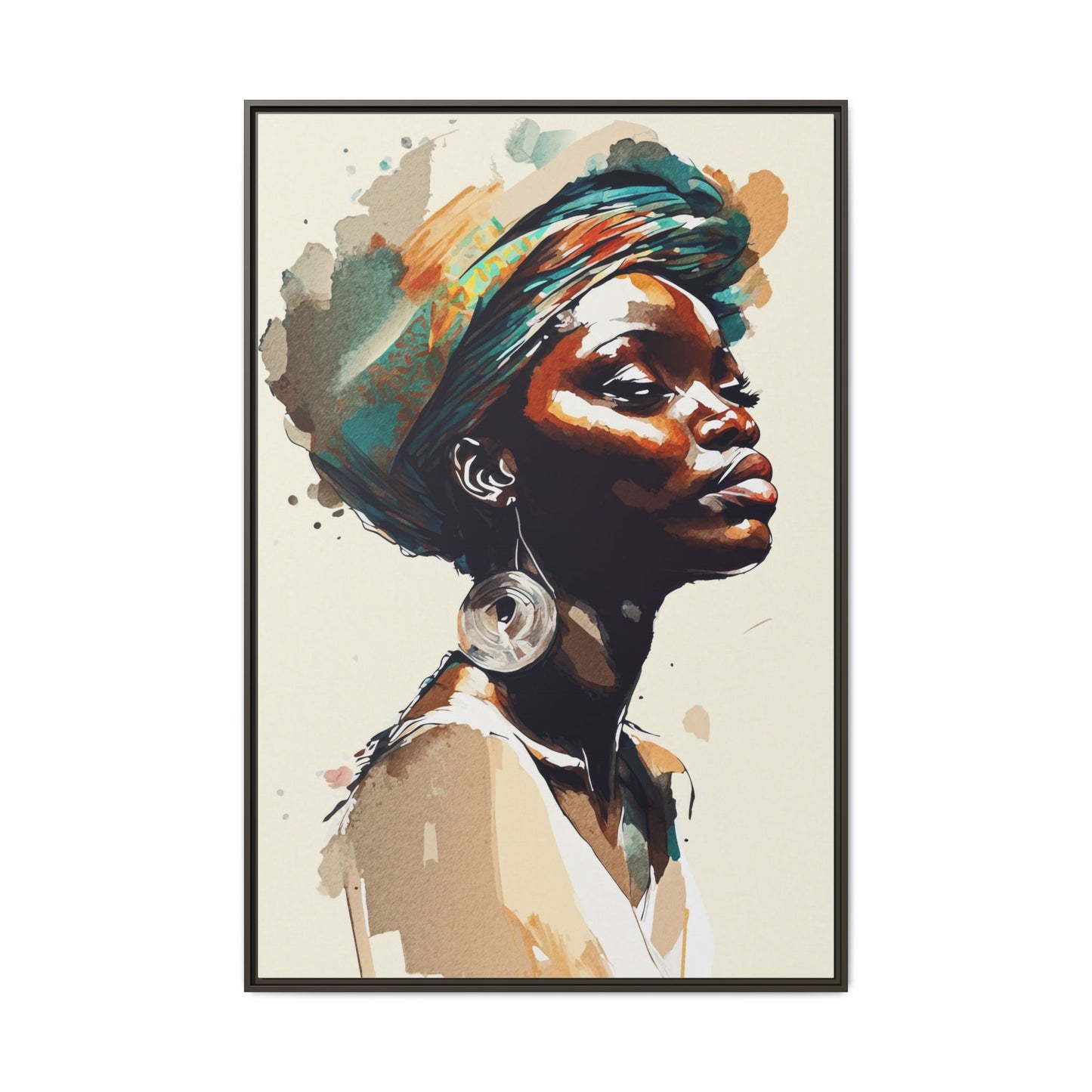 Desert Grace Matte Canvas Print