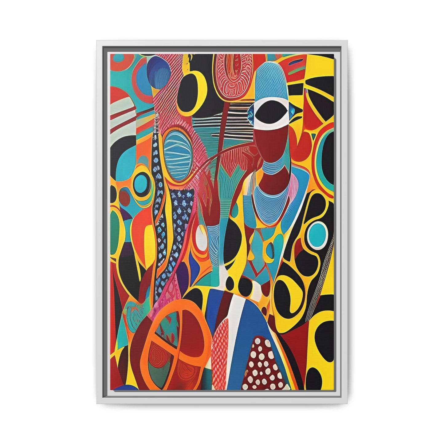 Ajora Veil Matte Canvas Wall Art
