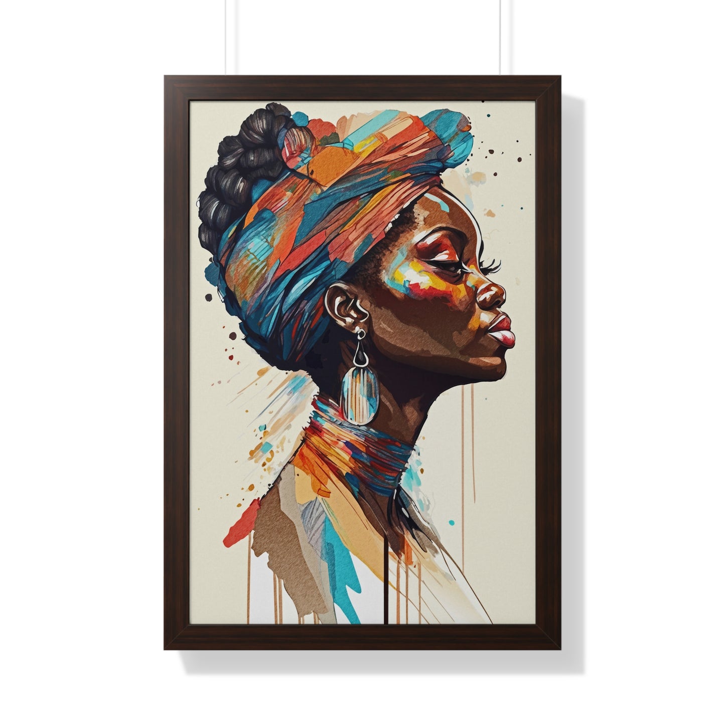Indigo Spirit Framed Wall Art