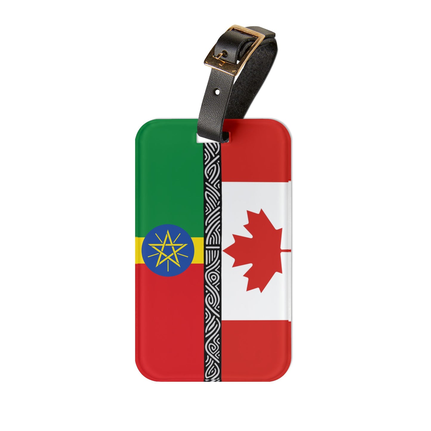 Ethiopia-Canada Diaspora Luggage Tag