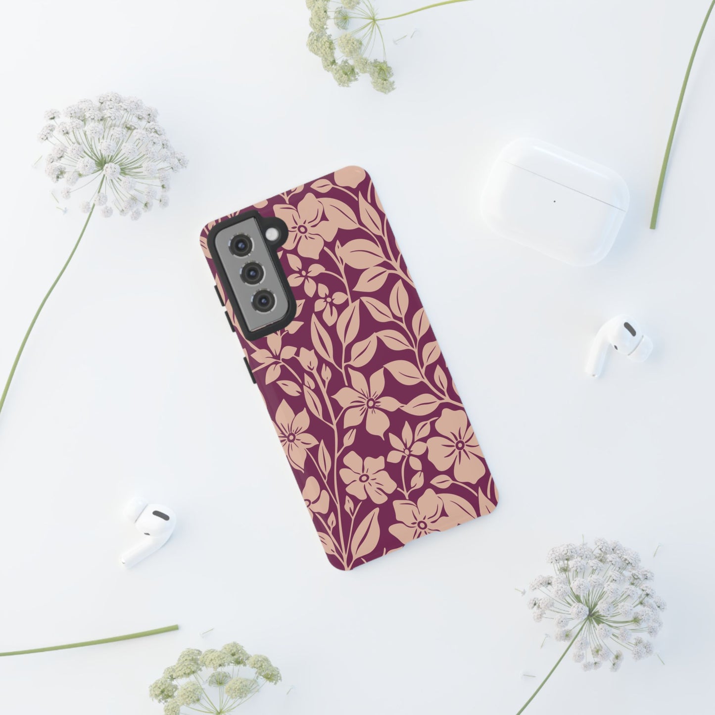 Blooming Elegance Tough Case for Samsung Phone
