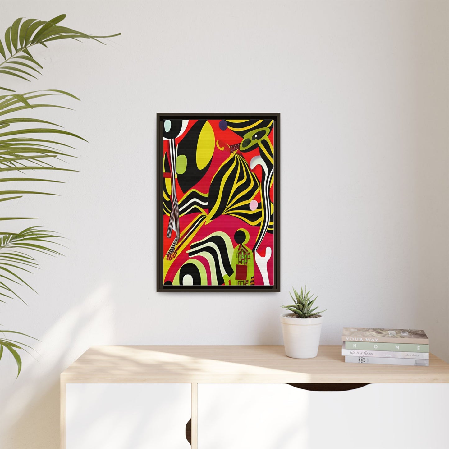 Ngoma Drift Matte Canvas Wall Art