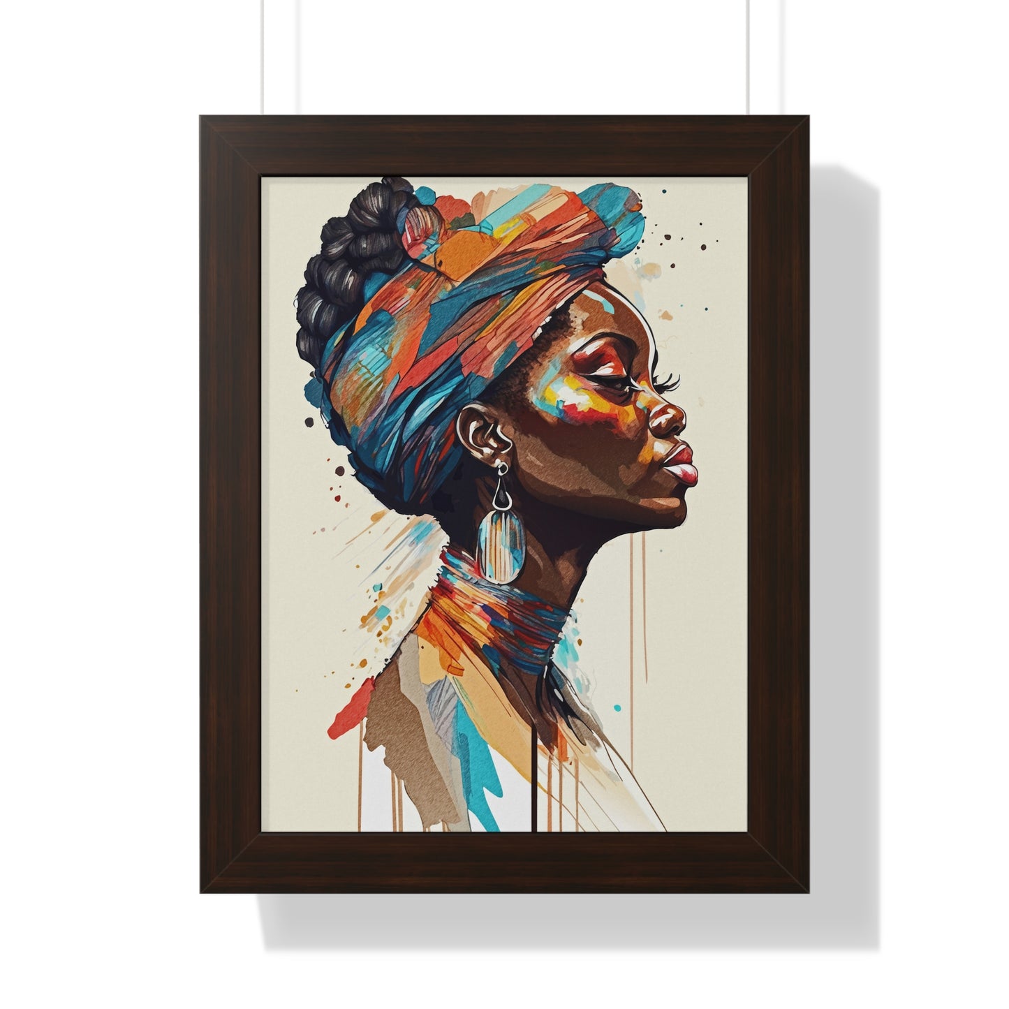Indigo Spirit Framed Wall Art