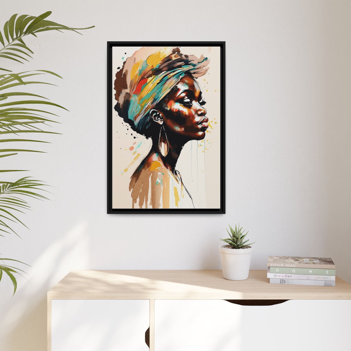 Sunwoven Matte Canvas Print