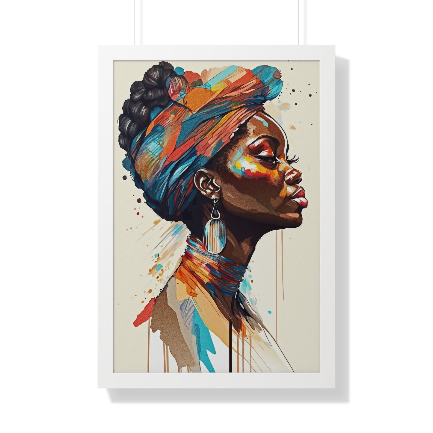 Indigo Spirit Framed Wall Art