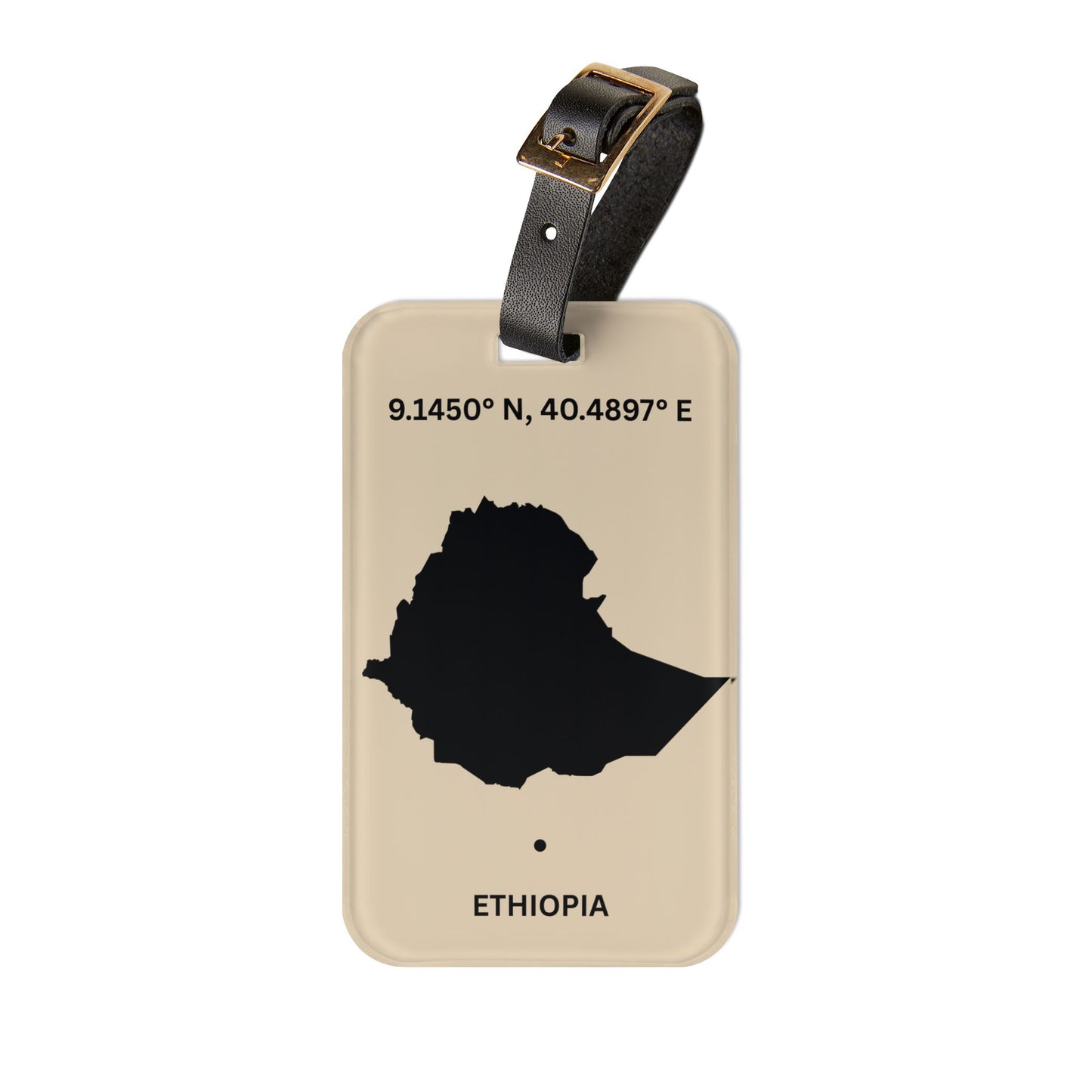 Latitude Ethiopia Luggage Tag