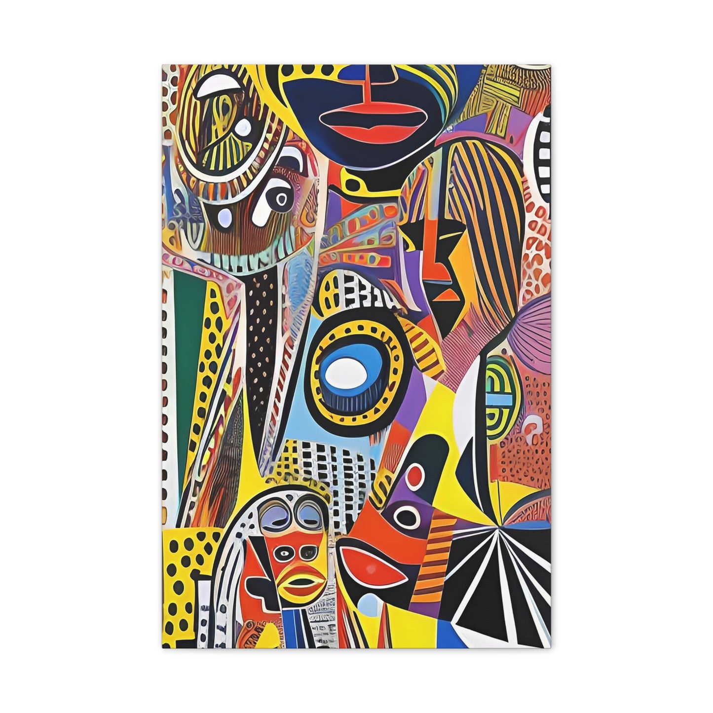 Ase Carnival Stretched Canvas Wall Art