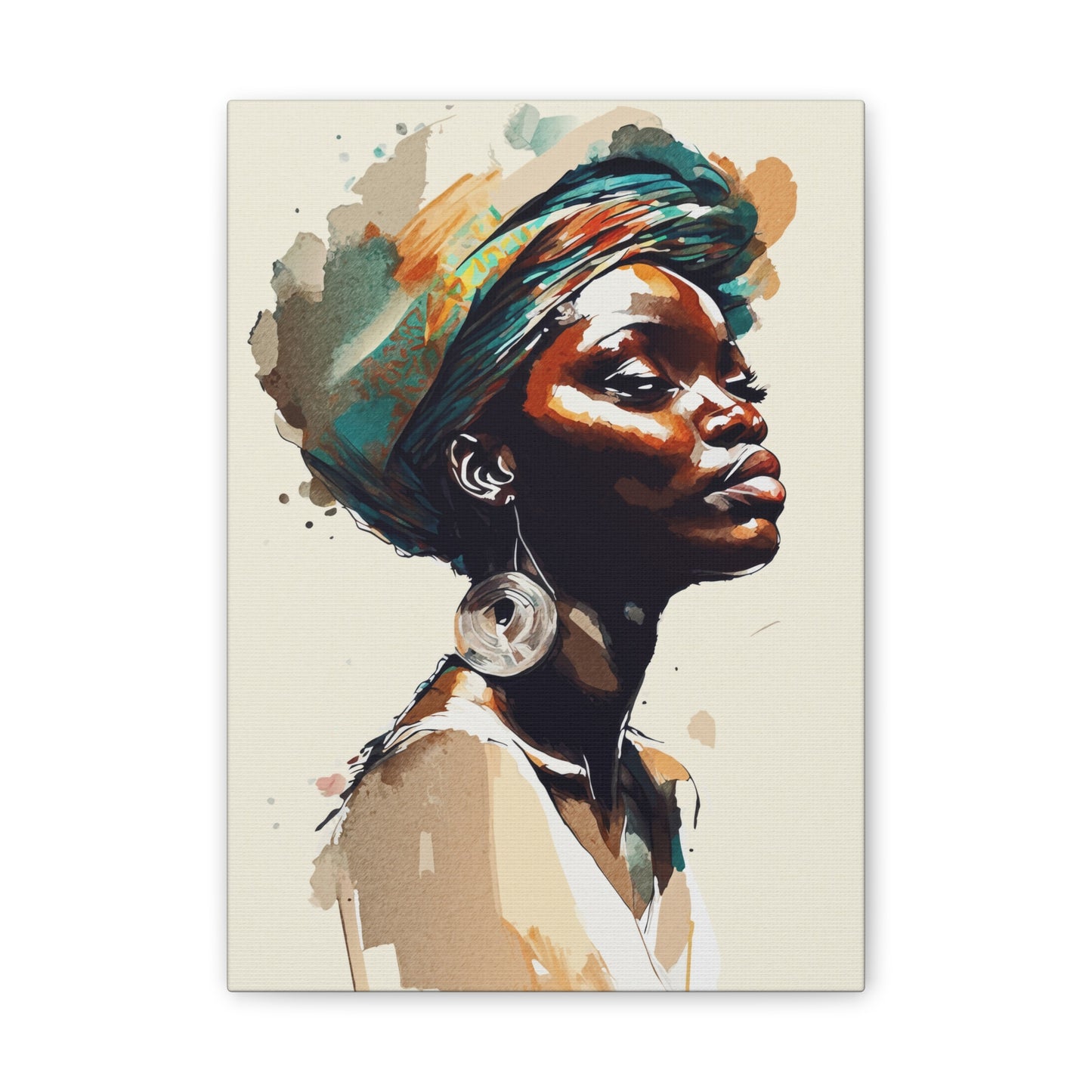 Desert Grace Stretched Canvas Wall Art