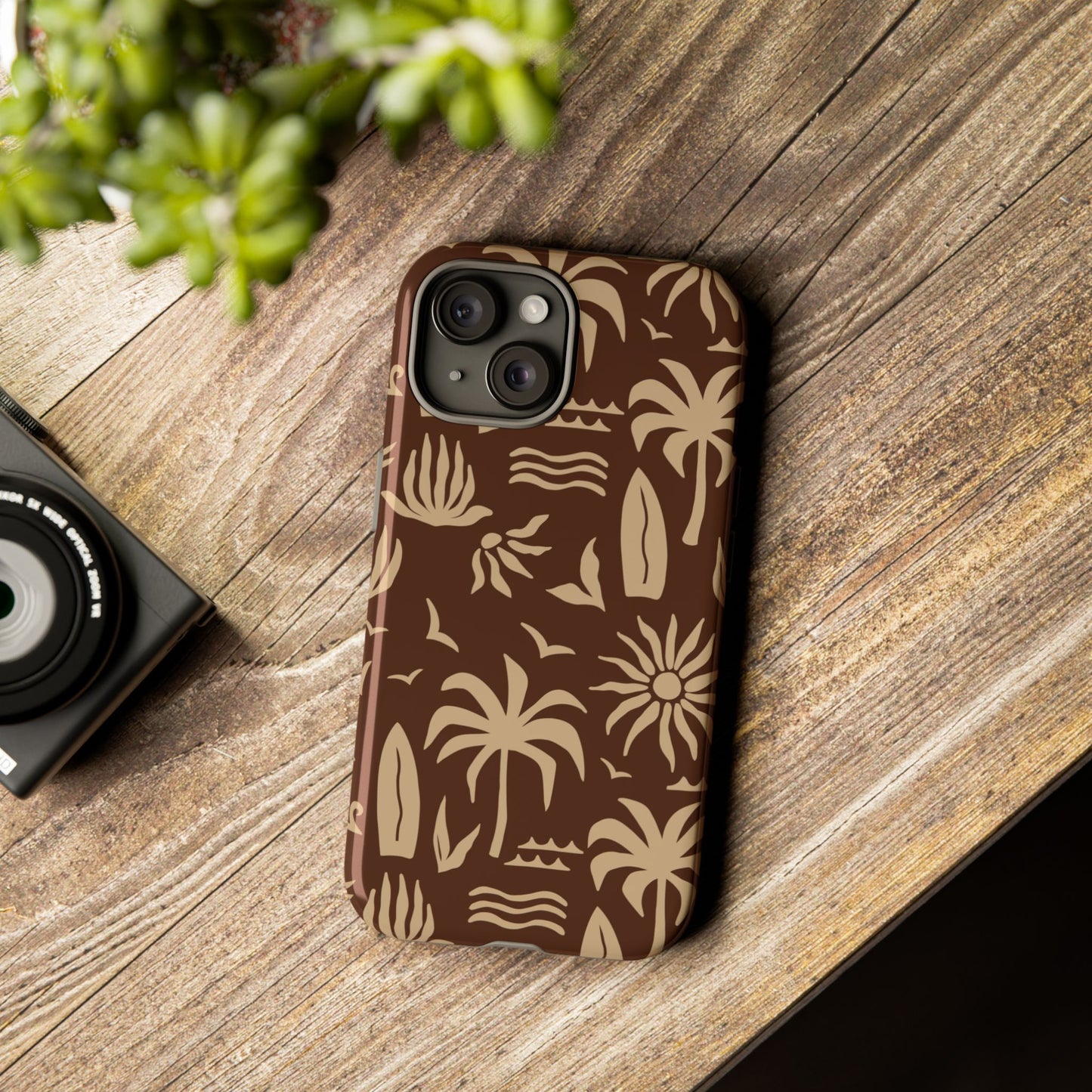 Vintage Tropical Tough Case for iPhone®