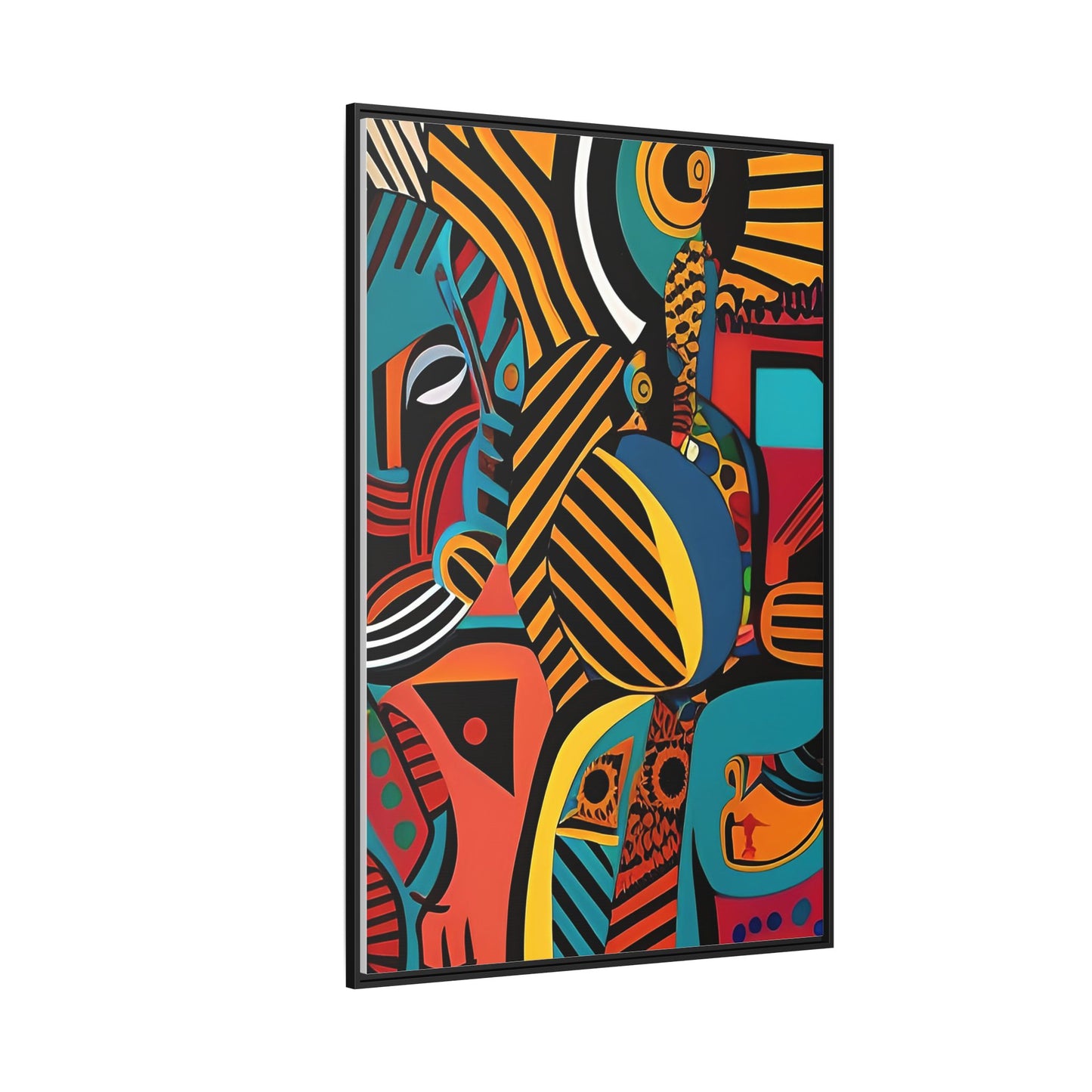 Sankofa Blaze Matte Canvas Wall Art