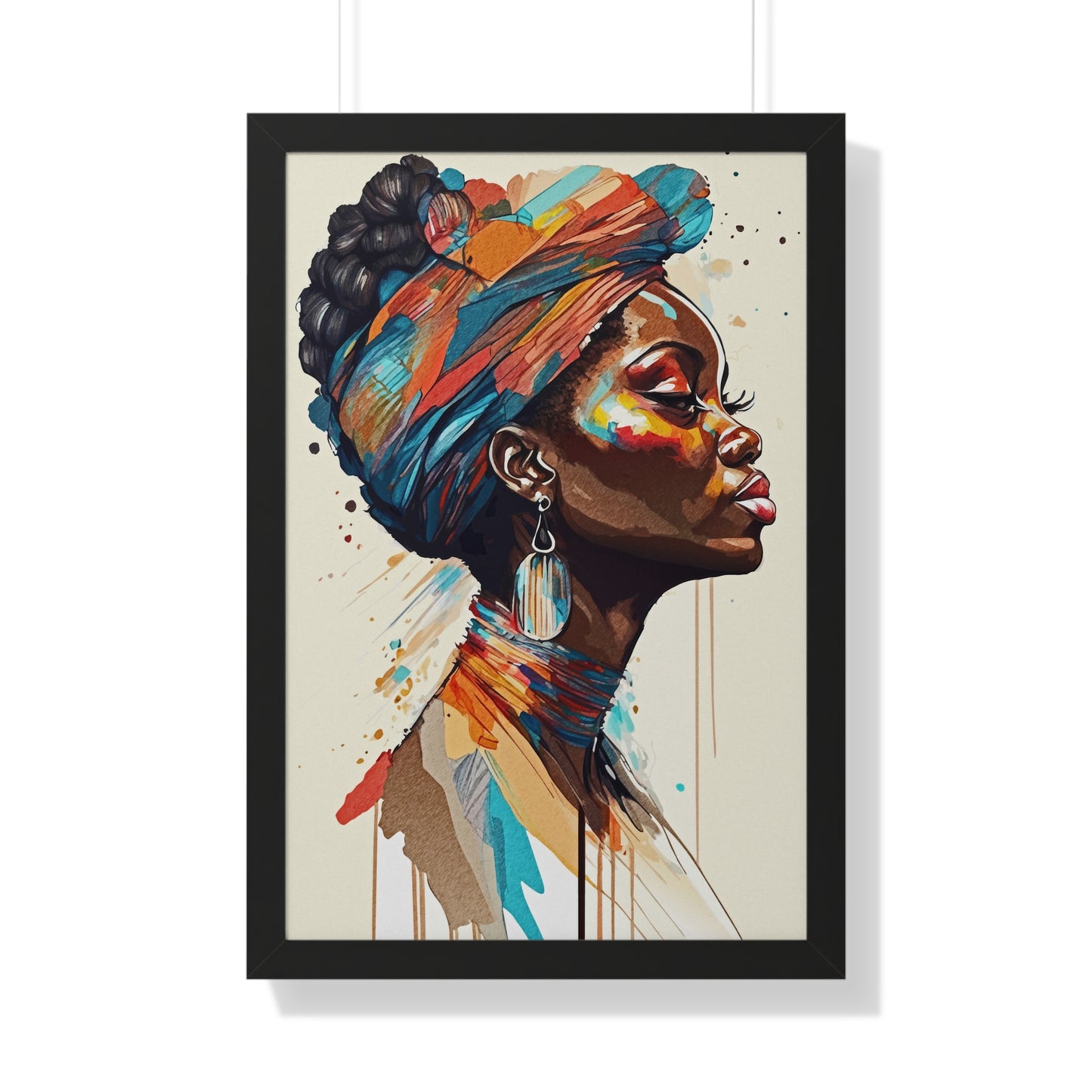 Indigo Spirit Framed Wall Art
