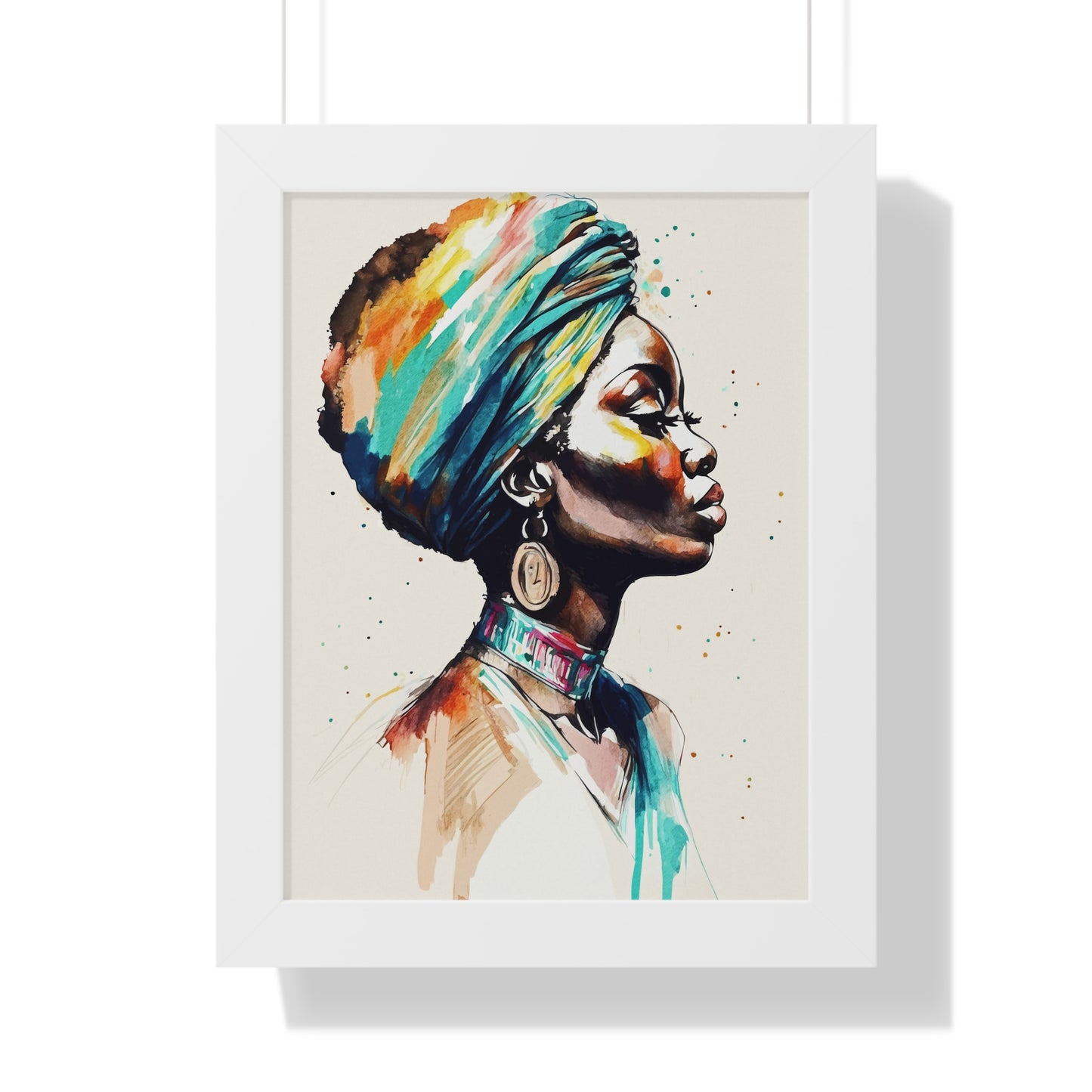 Nile Whisper Framed Wall Art