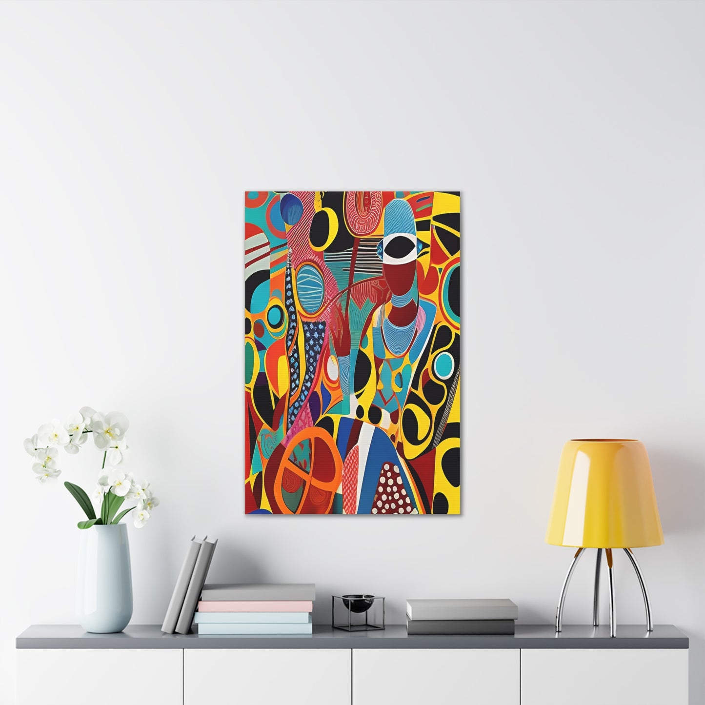 Ajora Veil Stretched Canvas Wall Art