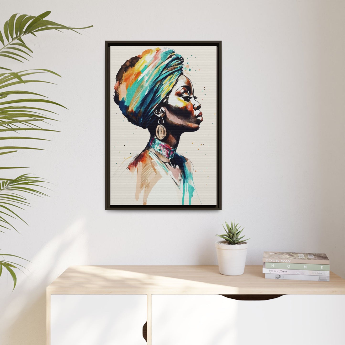 Nile Whisper Matte Canvas Print