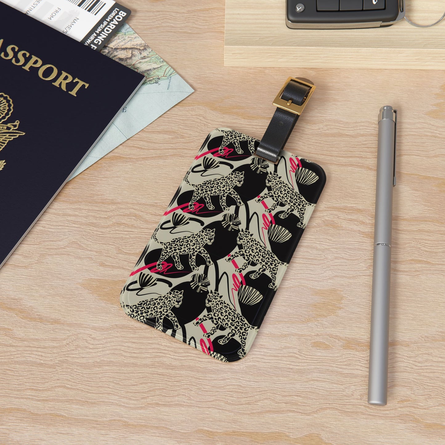 Savanna Pulse Luggage Tag