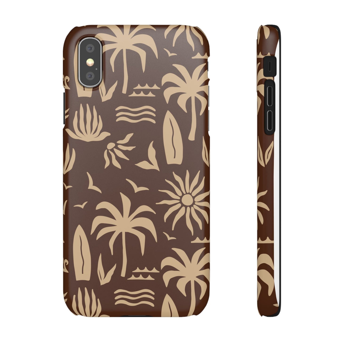 Vintage Tropical Snap Case for iPhone®