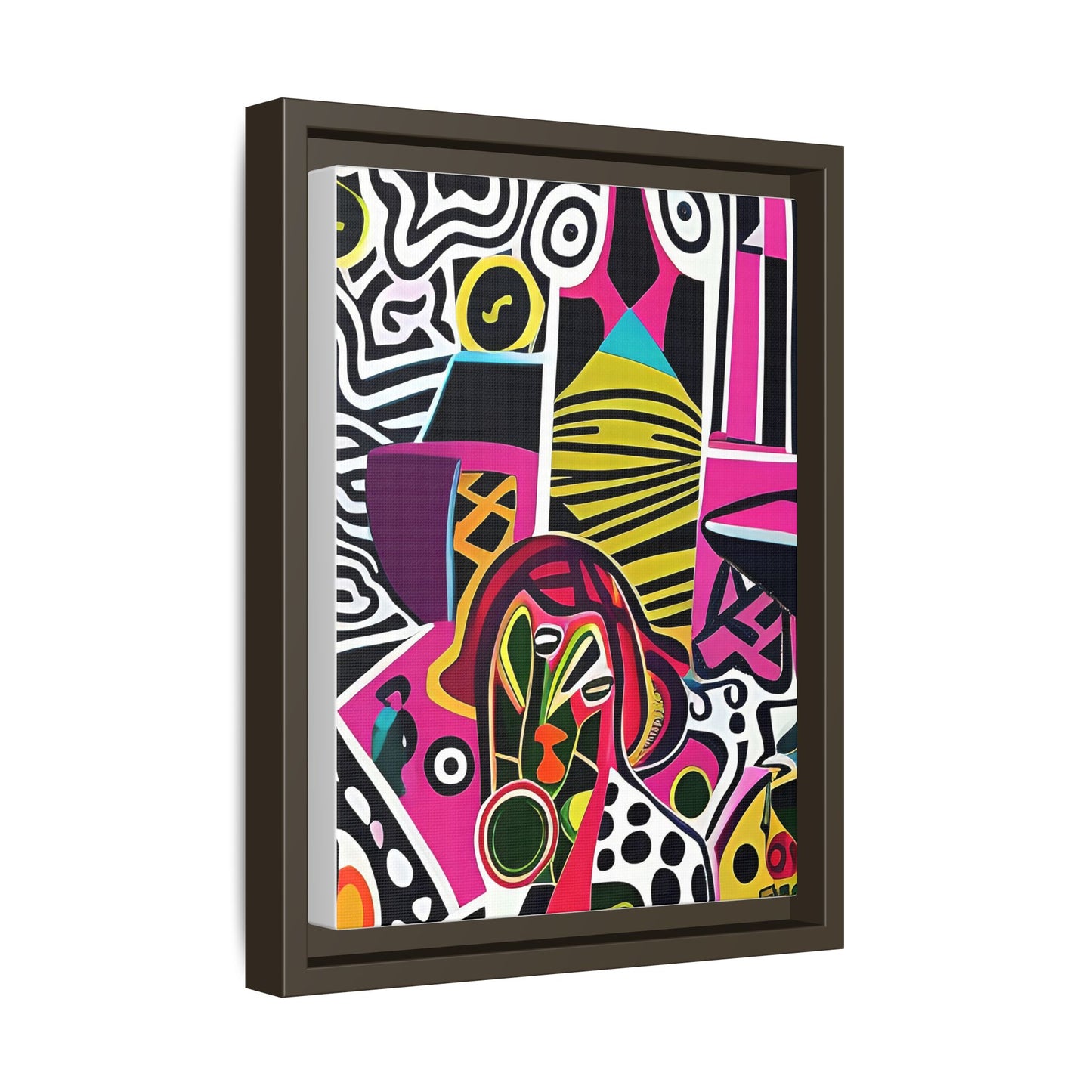 Nzingha Pulse Matte Canvas Wall Art